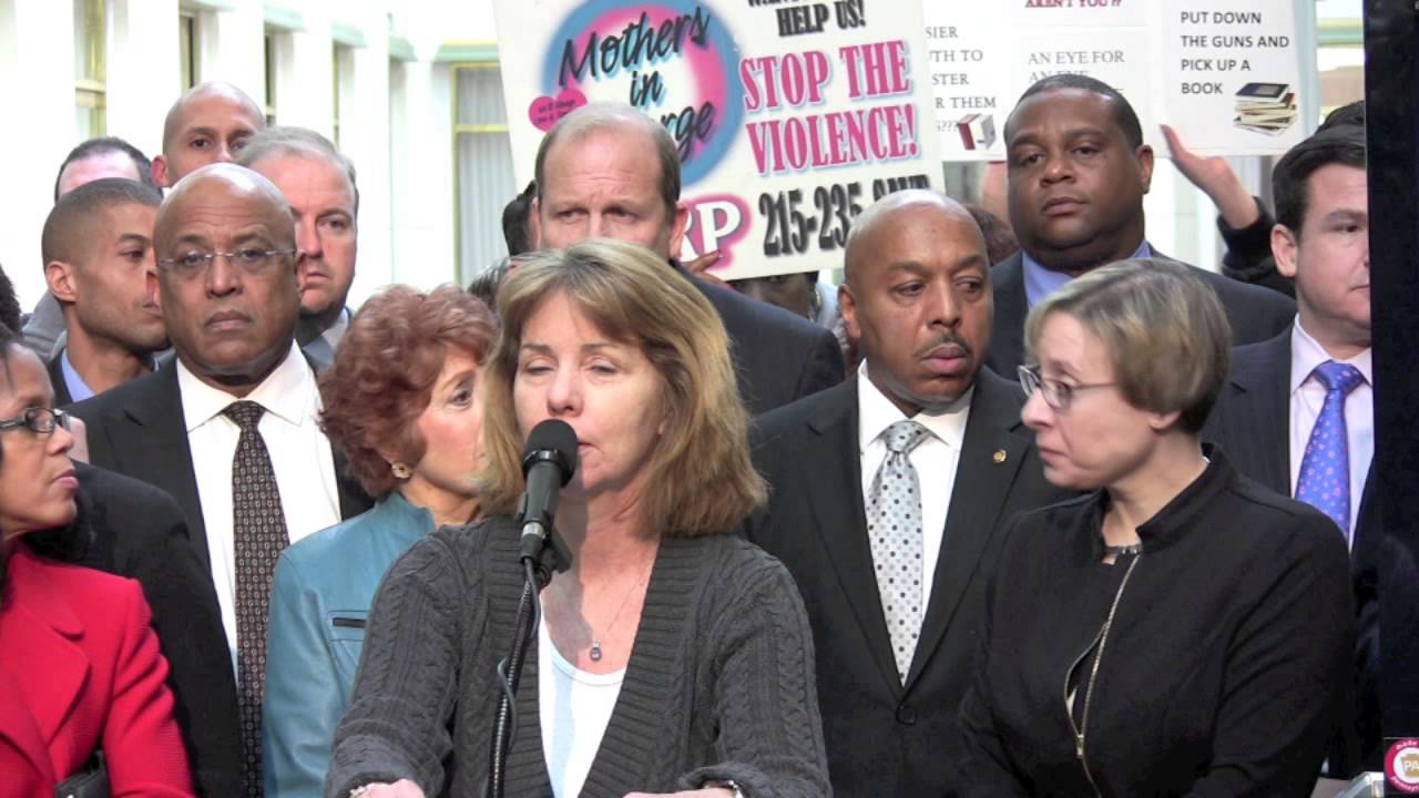 Lisa Haver Speaks to the CeaseFirePA Day of Action Rally