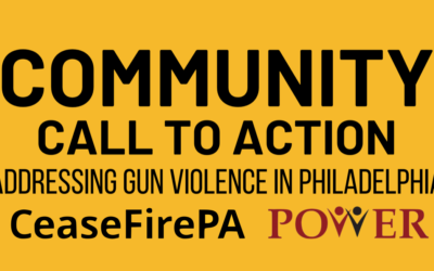 Community Call to Action: Addressing Gun Violence in Philly