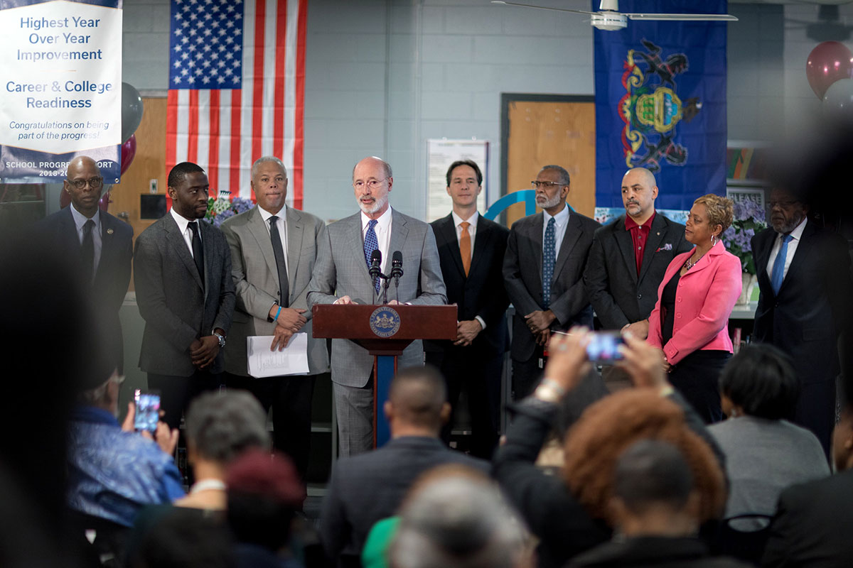 Governor Wolfe talks about community violence prevention