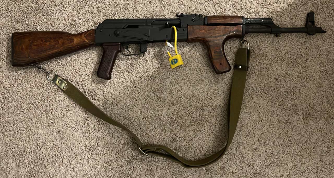 young girl finding a gun in a drawer