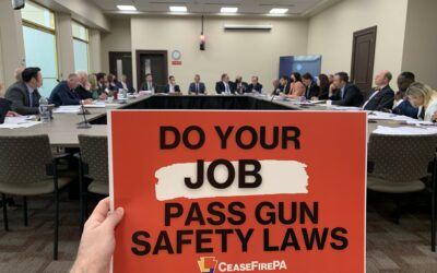 Dozens of PA Local Officials Urge Chairman Knowles to Hold First Public Hearing on Gun Violence This Legislative Session